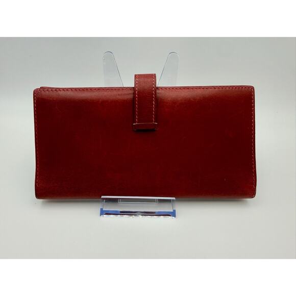 Authentic HERMES Epsom Leather Bearn Long Wallet | COA Included | Very Good Cond - Picture 2 of 11